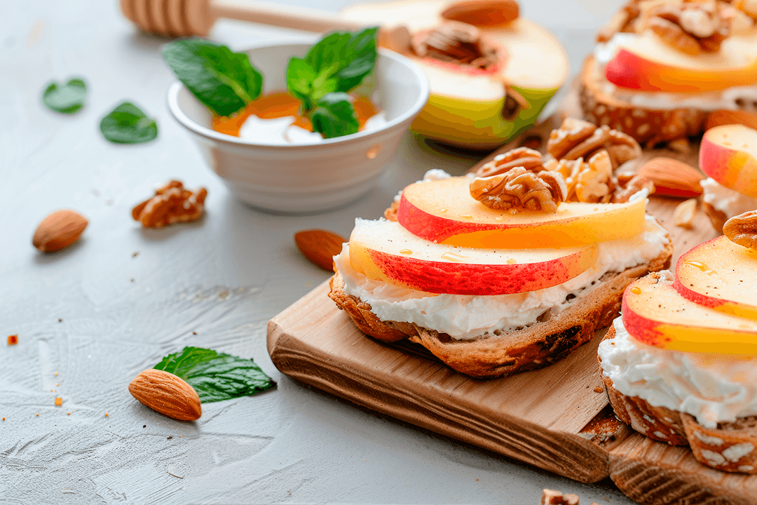 Apple & Blue Cheese Finger Sandwiches